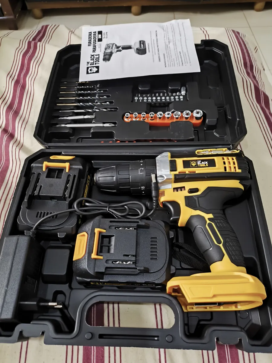 Kit completo furadeira 48V